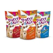 (店+)【Friskies 喜躍】Party Mix 香酥餅 60g(貓餅乾超愛吃)