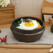 全球選品1館 生活百貨 韓國石鍋拌飯明火燃氣家用碗煲仔飯韓式大醬湯商用小號砂石力