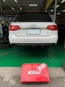 超鑫鋁圈 正 EIBACH PRO KIT 短彈簧組 2015 AUDI A4 AVANT B8.5 實裝圖