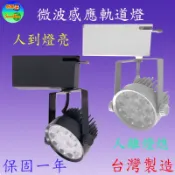 鰭片型微波感應軌道燈(全電壓-台灣製造)