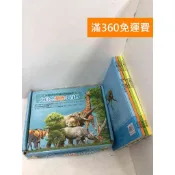 【雷根360免運】【送贈品】#外盒有損 大自然動物小百科 共4本 #八成新【Q-F1751】