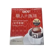UCC職人 果香甜韻濾掛式咖啡 8g X12【新舊包裝隨機出貨】【萬家福】