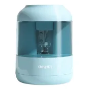 (店+)蘋果小舖 削鉛筆機 得利 削鉛筆器 自動削鉛筆機 電動削筆機 削鉛筆 學生 辦公必備 電動削鉛筆機 三角筆 粗細筆皆可