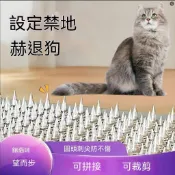免運 下殺🔥防貓刺墊驅貓刺釘 防貓上牀亂尿神器 防狗上沙發刺墊 戶外禁區三輪車 寵物用品 貓狗碗食盆