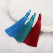 桃園出貨💖8CM拉圈流蘇 結緣品 中國結吊墜 流蘇穗子 書籤香包吊飾 Diy古風壓襟吊穗飾品裝飾