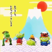 🛸ALWAYS OPEN 宇宙ショップミニ玩具店 正月新年 三眼怪 鯉魚舞獅三眼怪 玩具總動員 公仔