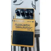 律揚樂器 二手九成新BOSS AC-3  Acoustic Simulator 木吉他模擬 效果器