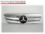 Tokyo東京車燈部品 BENZ W203 C200 C300 跑車大芒星 三線無框 亮銀 鋼琴烤漆-鍍鉻 水箱罩