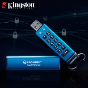 金士頓 IronKey Keypad 200 硬體型加密 USB隨身碟 8G 16G 32G 64G 128G 256G