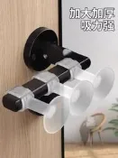 門吸門擋器防撞墊把手門碰矽膠門後吸衛生間門把保護大門防盜門