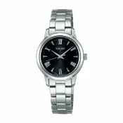 大高雄鐘錶城 seiko SK037 精工錶 V131-0AF0D(STPX051J) SPIRIT 經典太陽能女錶-黑 27.8mm｜樂天領券現折★全館特惠中★指定刷卡回饋10%