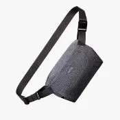 【Bellroy】Lite Sling Mini 輕便小型側背包 斜背包 隨身包 小包 男包 女包 禮物 送禮 推薦(網紋灰色)