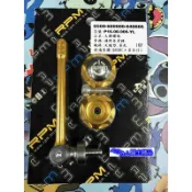 MK精品 RPM部品 天線型 CNC鋁合金 大牌螺絲 車牌螺絲 金色 勁戰 新勁戰 戰將 雷霆 CUXI 彪琥