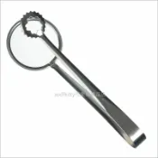 asdfkitty可愛家精品店 asdfkitty可愛家☆日本製-炸物夾/不鏽鋼有濾網油炸夾子-好夾.食物不掉落