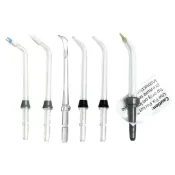 Waterpik 原廠 沖牙機 噴頭6件組(密封袋包裝) 適 WP-150 320 660 560 WF-10 21