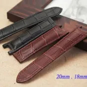 CARTIER 卡地亞 全新  Pasha 帕夏 代用進口高級錶帶(20mm.18mm)