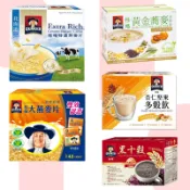 【桂格】即食大燕麥片隨身包 無糖黃金蕎麥多穀飲 北海道風味特濃燕麥 黑十穀 杏仁堅果多穀飲