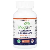 【iHerb】Vitamatic, Magtein® Magnesium L Threonate With Vitamin D3, 90 Vegetarian Capsules