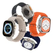 【蝦皮直營】Apple Watch 海洋雙扣矽膠錶帶 款式尺寸任選 適用 蘋果 SE/s11/Ultra 錶帶 副廠