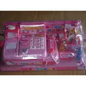 小猴子玩具鋪~~全新正版㊣三麗鷗授權~Hello Kitty 趣味電動收銀機(聲光).特價:268元/款
