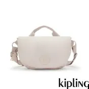 Kipling (網路獨家款)杏白亮橘手提側背包-OCEANE