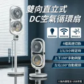 (店+)【台灣現貨】雙向直立式DC空氣循環扇 可調節高度 DC風扇 落地循環扇 靜音扇 USB風扇 遠程 節能扇 渦流空氣循環扇