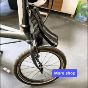 🍾More shop小布前貨架公路車前叉貨架山地車公路車旅行車前貨架車框支架607