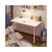 (店+)可折疊桌子 便攜桌 簡易電腦桌臺式小戶型臥室女生桌子可折疊學生家用學習書桌出租屋折疊桌 便攜桌子 戶外桌 燒烤桌
