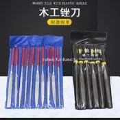 W1350-1125 金剛砂合金銼刀套裝 整形銼DIY模型修正打磨工具木工銼刀鉆孔