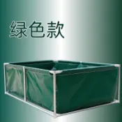 ✨免運現貨 可開發票✨簡易帆布魚池帶支架游泳池家用成年人折疊水池陽臺蓄水池養魚商用