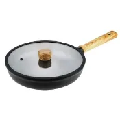 【CHEF 掌廚】森岩 鑄造不沾鍋平底鍋 28cm (IH爐/電磁爐可用)