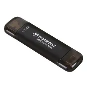 【Transcend 創見】ESD310C 128GB USB3.2 高效能雙介面SSD固態行動碟(TS128GESD310C)