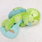 真愛日本 OluMel 小海龜 趴姿娃 舒眠娃 熟睡娃 棉柔娃 趴姿娃 娃娃 日本東京迪士尼海洋樂園帶回