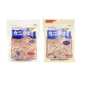 (店+)【藤澤】天然蟹肉絲 80g(犬貓皆可食用 貓零食 貓用蟹肉絲)
