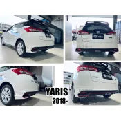 小亞車燈改裝＊全新 TOYOTA YARIS 18 19 20 2018-2022 年 RF MRF 後下巴 含烤漆