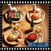 Dollhouse娃娃屋日式壽司鰻魚飯托盤清酒組合模型OB11微縮擺件bjd可開發票✅【大同小藝】🔥臺灣出貨🔥