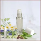 【8ml白蓋玻璃滾珠瓶(塑膠珠)】瓶瓶罐罐《歐丹尼》
