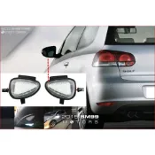 VW 福斯 LED GOLF6 GOLF 6 GTI TOURAN PASSAT B7 後照鏡 照地燈 後視鏡 迎賓燈
