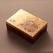 珠寶盒 秋草 山中漆器 蒔繪
