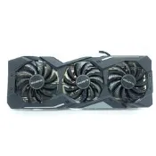 （可開發票）技嘉 RX 5700 XT 顯卡散熱器孔距5.4cm三風扇電腦臺式機顯卡散熱【皇運電腦】（滿額免運）