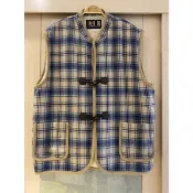 日本購入帶回 正品 英國高級品牌 DAKS 英倫風毛料格紋背心（男）L號