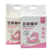 喵董 豆腐貓砂6L 竹炭/奶香 消臭環保貓砂 天然植物貓砂 植物纖維貓砂 貓砂推薦 平價貓砂 豆腐砂  豌豆纖維貓砂