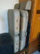 中華三菱 MITSUBISHI SAVRIN 2005 〈〈7人座〉〉 幸福力 〈〈〈原廠〉〉〉第三排座椅 米色+几皮
