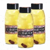 【新北市農會真情食品館】大水缸紅棗銀耳湯3罐【產地直送免運】