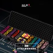 《4AM寅選》 德州撲克 籌碼套裝 部分現貨速發 專業 完整 鋁箱 黏土 撲克牌 Texas hold'em 麻將