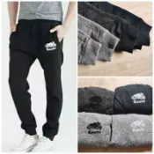 ❤Miss baby❤Roots 男棉褲 毛圈加絨長褲 經典logo多色可搭配情侶