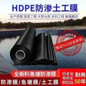 魚塘防滲膜 魚池防水布 土工膜 養殖地膜料加厚魚塘專用膜防水布化糞池蓄水池藕池魚塘專用膜防曬