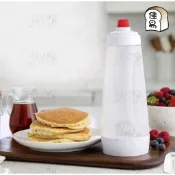 麵糊搖搖杯 麵糊分配器 麵糊擠壓罐 手搖杯麵糊器 鬆餅攪拌瓶【1000ml】烘焙用品