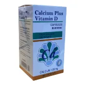 安博氏健康生活館 Calcium Plus Vitamin D 力佳鈣PLUS+D膠囊 60粒/瓶