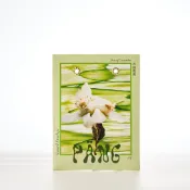 雱 PANG 台灣靈魂 無性別香氛 【雱 PĀNG】菱殼炭信封香氛袋 青晨橙露 | 環境友善 空間香氛 法國設計獎銀獎